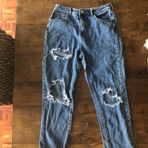 PacSun denim mom jeans